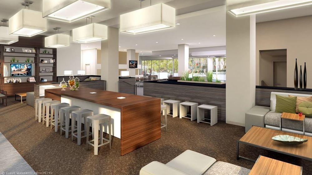 Element Boston Seaport District Hotel Interieur foto